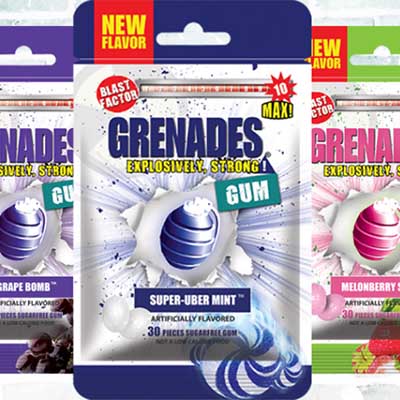 Free Sample of Grenades Gum