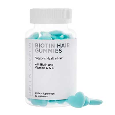Free Biotin Hair Gummy Vitamins