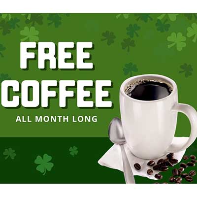 Free Coffee at Denny’s