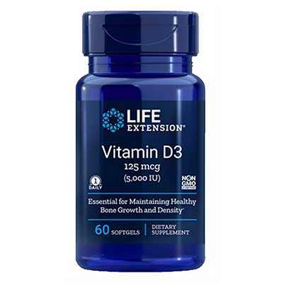 Free Life Extension Vitamin D3