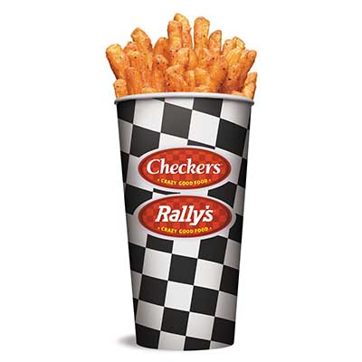 Free Large Fries at Checkers and Rally’s