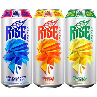 Free Mountain Dew Rise Energy Drink at Giant Eagle