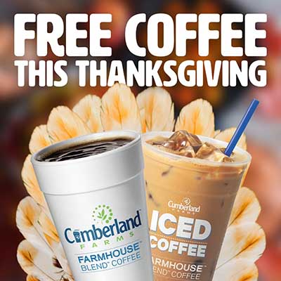 Free Coffee at Cumberland Farms