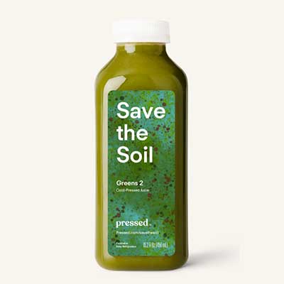 Free Greens 2 Juice at Pressed