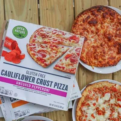 Free Open Nature Cauliflower Pizza at Safeway