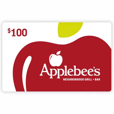 Free Applebee’s $100 Gift Card for Winners