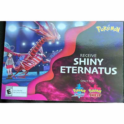 Free Shiny Eternatus for Pokemon Game
