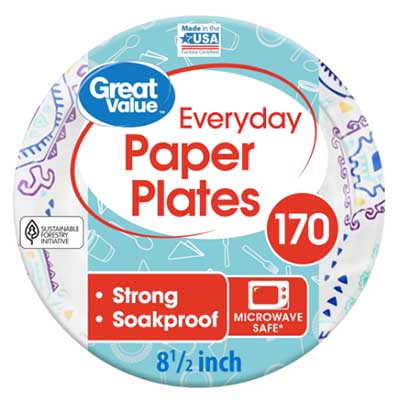 Free Great Value Paper Plates