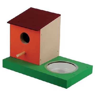 Free Poolside Birdhouse at Home Depot