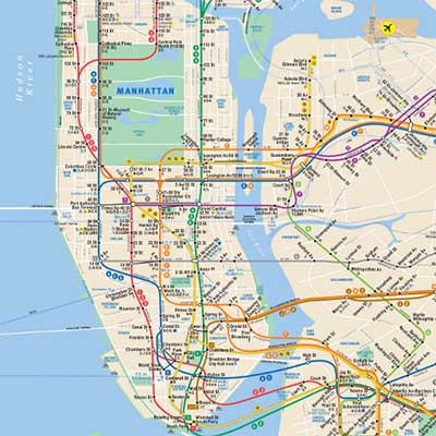Free NYC Subway Map