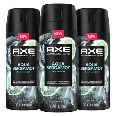 Free Axe Fine Fragrance Deodorant (Sampler)