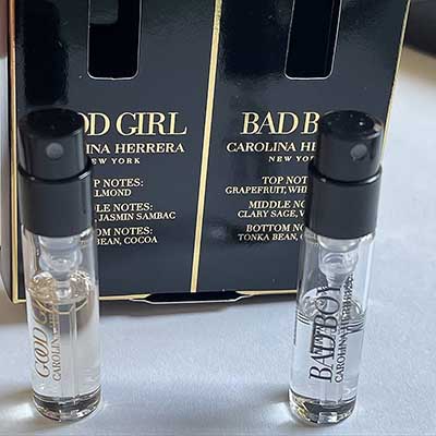 Free Carolina Herrera Good Girl & Bad Boy Fragrance (Social Media)