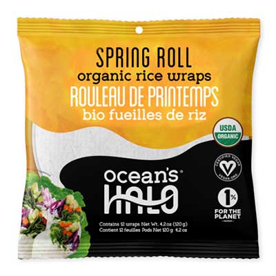 Free Ocean’s Halo Spring Roll Wraps (Reviewers)