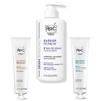 Free RoC Cleanser and Moisturizers (Pinchme)