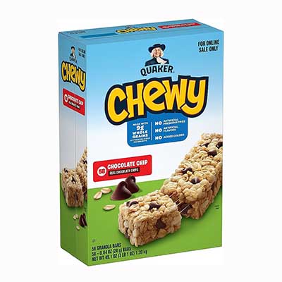 Free Quaker Chewy Bars (Rebate Offer)