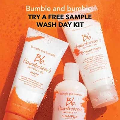Free Bumble and Bumble Wash Day Kit (Social Media)