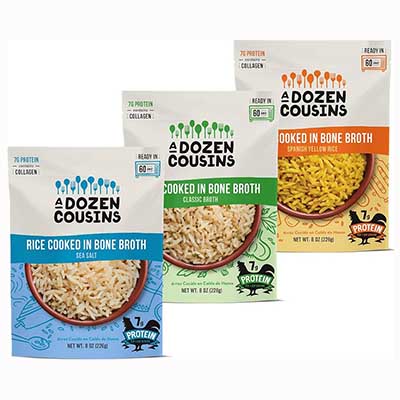 Free Dozen Cousins Bone Broth Rice (Rebate Offer)