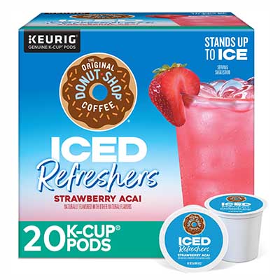 Free ICED Refreshers K-Cups from Freeosk