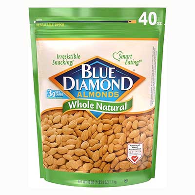 Free Year’s Supply of Blue Diamond Almonds (15 Winners, Mail-In Entry)