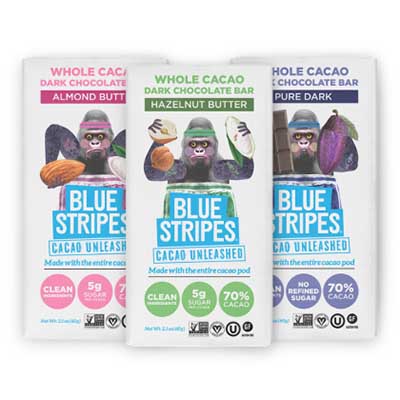 Free Blue Stripes Whole Cacao Chocolate (Rebate Offer)