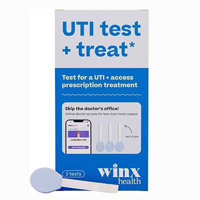 Free Winx Health UTI Test + Treat (Rebate Offer)