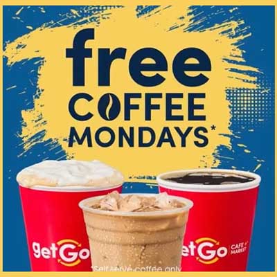 Free Hot or Iced Coffees at GetGo